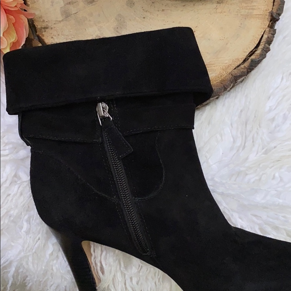 JOHNSTON & MURPHY BLACK ANKLET HIGH BOOTS - Picture 10 of 11
